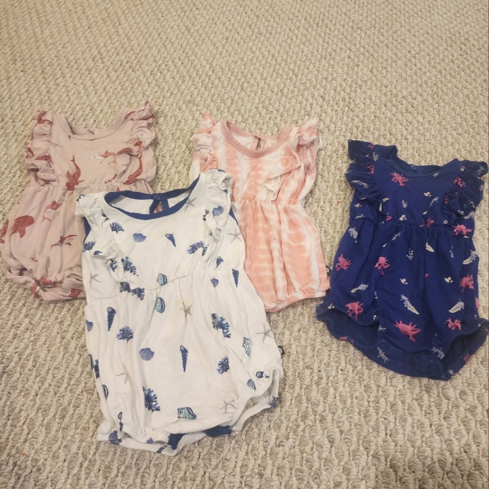 Kyte Baby Bubble Romper Bundle 6-12 months